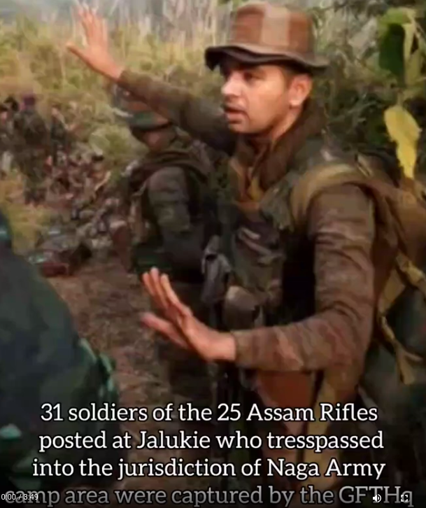 NSCN-IM soldiers captured 31 AR Indian soldiers in Nagaland.